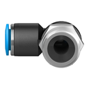 RACOR RAPIDO ROSCADO EN L ROSCA 3/8"" X TUBERIA OD 8MM QSL-3/8-8" --FESTO
