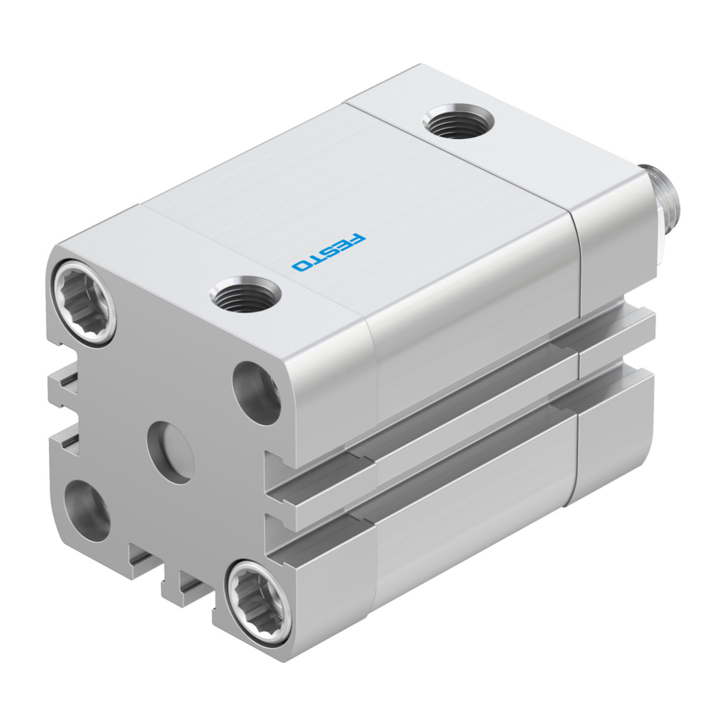 CILINDRO NEUMATICO COMPACTO, DIAMETRO 32, CARRERA 25MM, C/DETECCION MAGNETICA ADN-32-25-A-P-A --FESTO