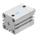 CILINDRO NEUMATICO COMPACTO, DIAMETRO 32, CARRERA 25MM, C/DETECCION MAGNETICA ADN-32-25-A-P-A --FESTO