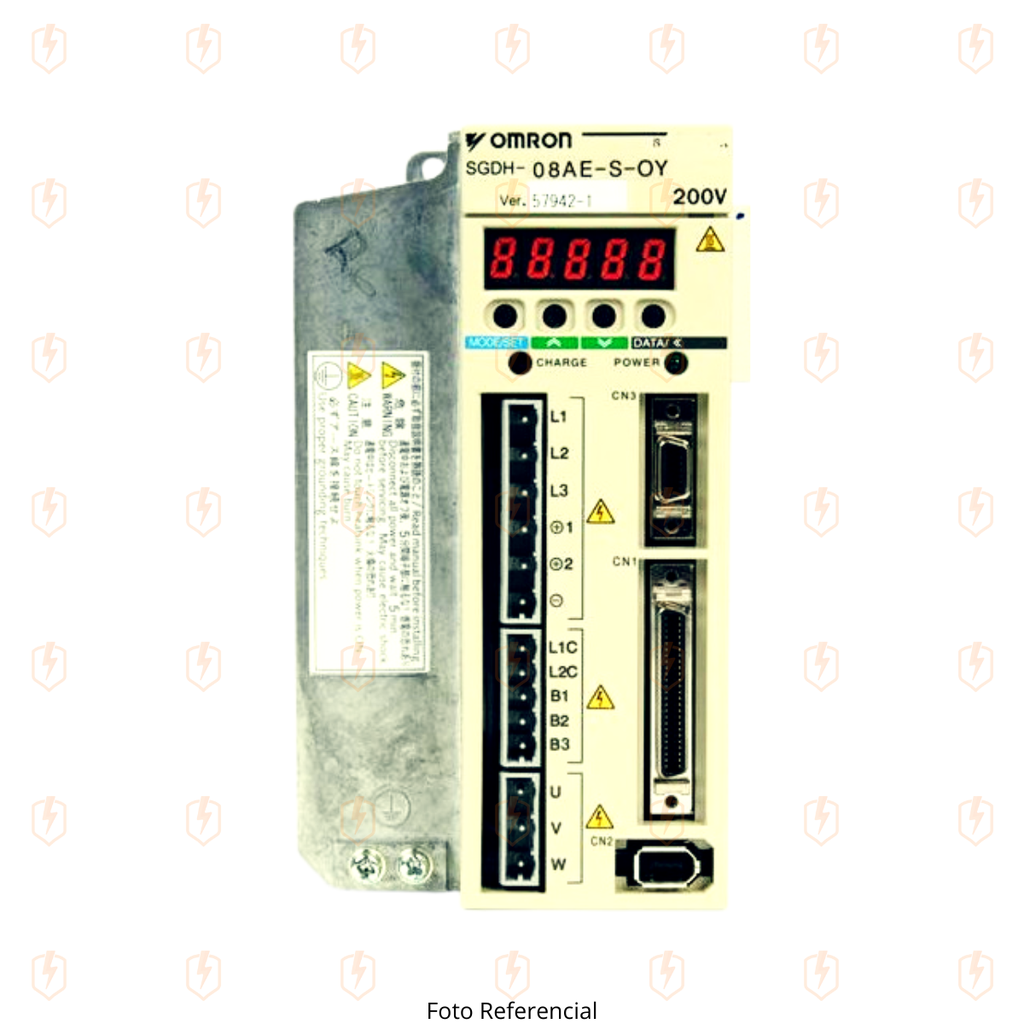 SGDH-08AE-S-OY SERVODRIVE 8KW 220-230VAC MONOFÁSICO YASKAWA