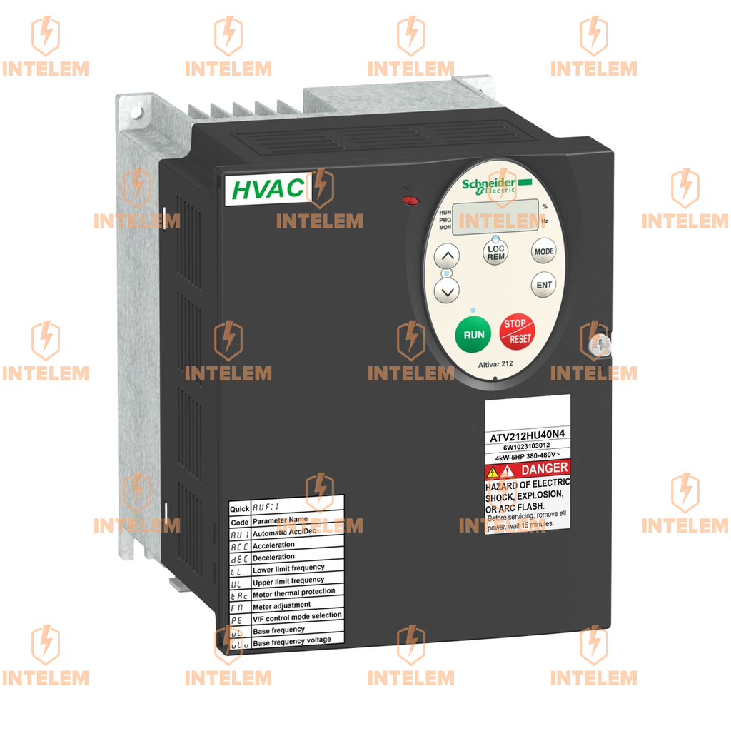 VARIADOR DE VELOCIDAD 3KW 480VCA TRIFÁSICO EMC IP21 SCHNEIDER ELECTRIC