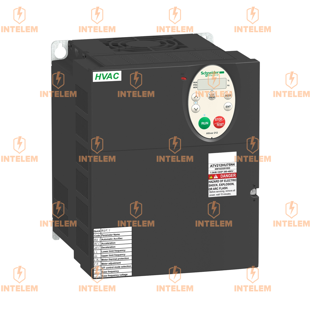 VARIADOR DE VELOCIDAD TRIFÁSICO 10HP 480VCA IP21 SCHNEIDER ELECTRIC