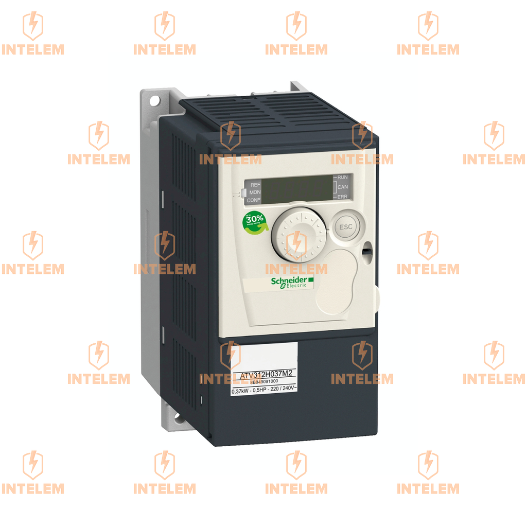 VARIADOR DE VELOCIDAD 0.37KW 200-240VCA MONOFÁSICO ALTIVAR ATV312 SCHNEIDER ELECTRIC