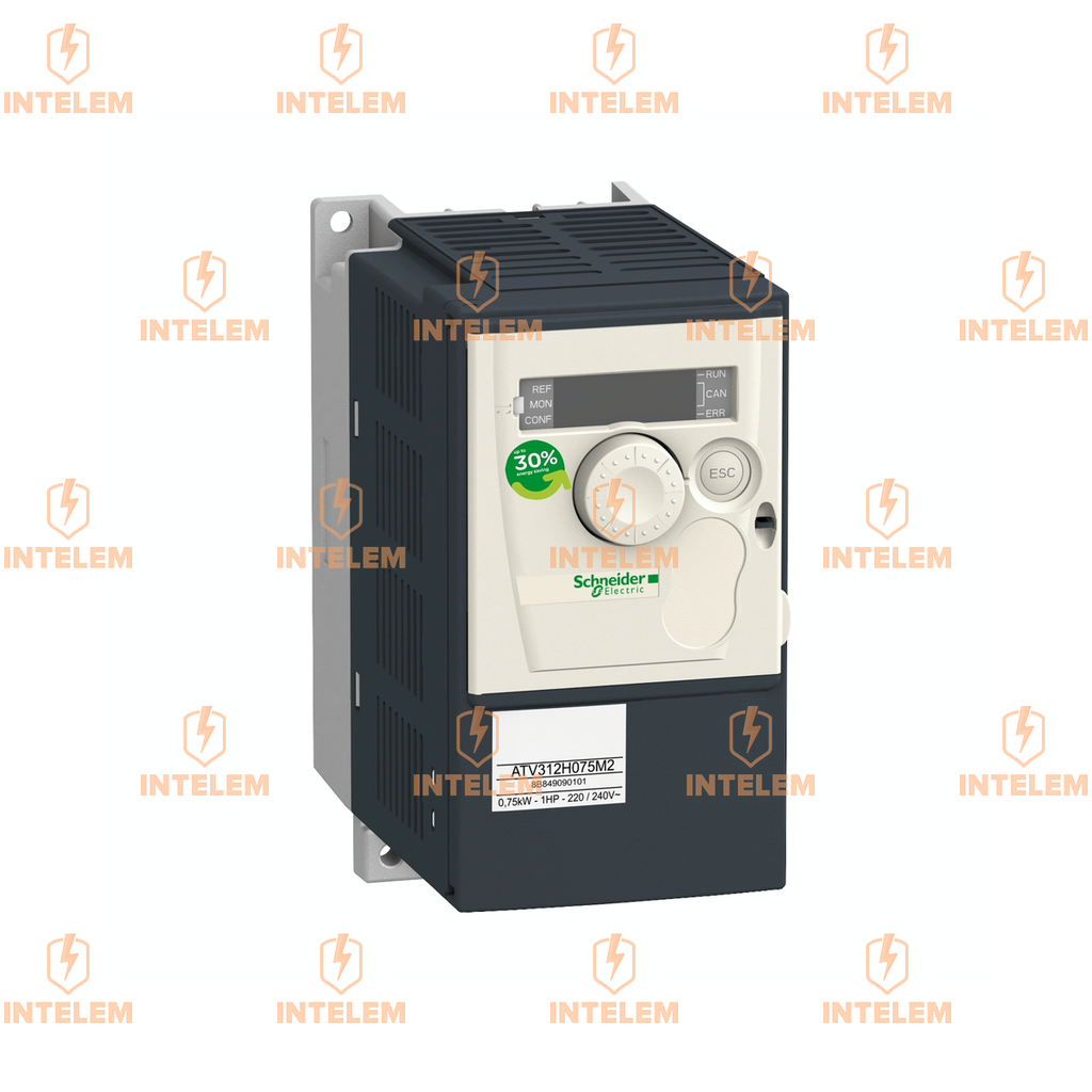 VARIADOR DE FRECUENCIA MONOFÁSICO 0.55KW 200-240VCA SCHNEIDER ELECTRIC