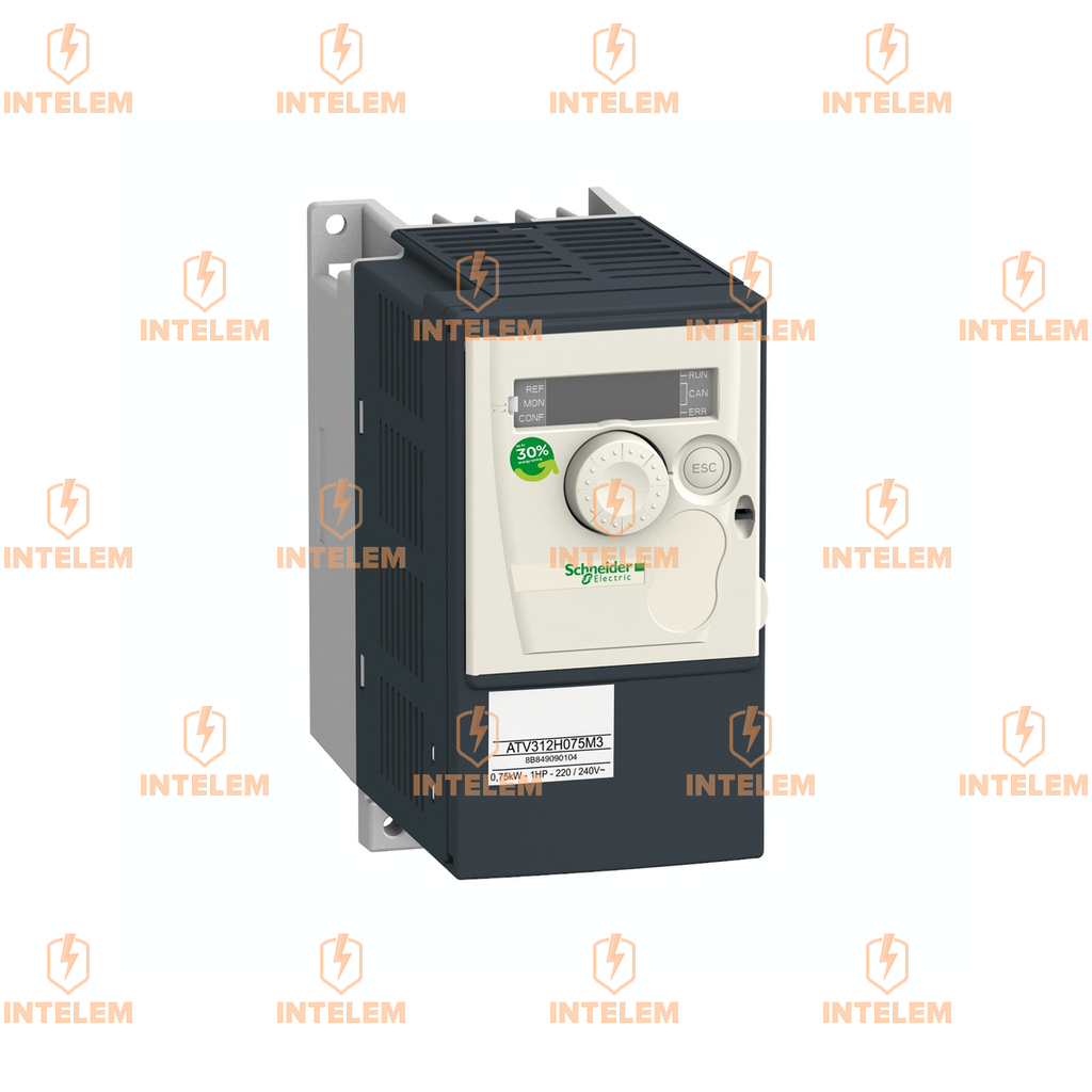 VARIADOR DE VELOCIDAD TRIFÁSICO 0.75KW 200-240VCA ALTIVAR ATV312 SCHNEIDER ELECTRIC
