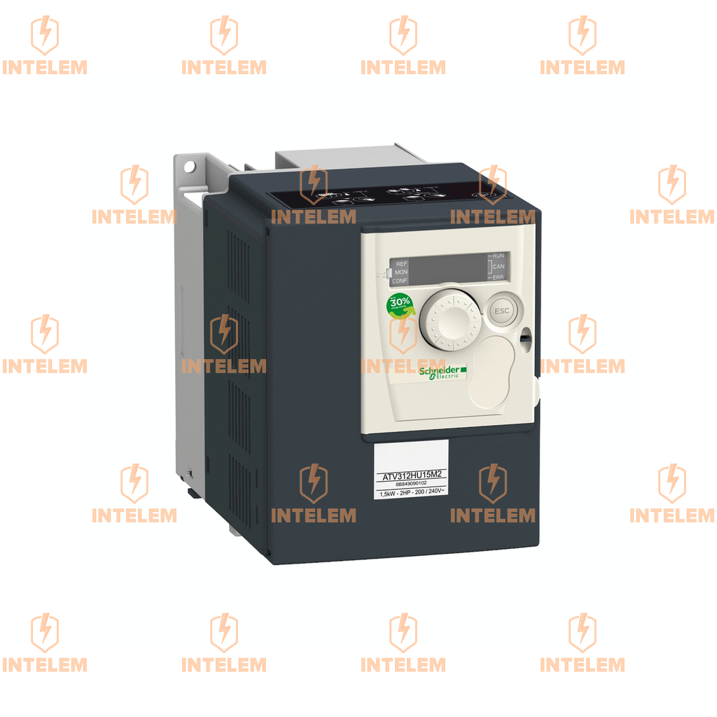 VARIADOR DE VELOCIDAD 1.1KW 2.4KVA 200-240VCA MONOFÁSICO SCHNEIDER ELECTRIC