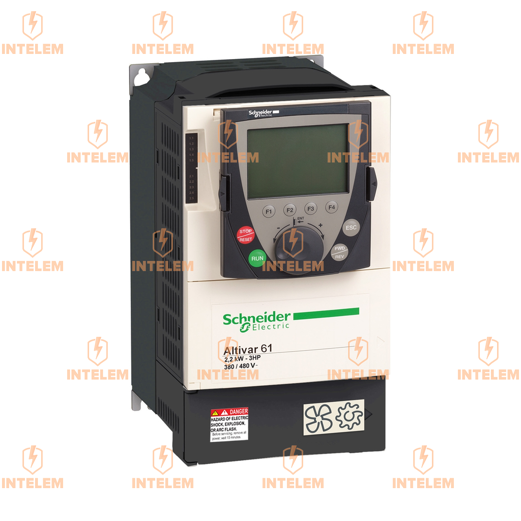 VARIADOR DE VELOCIDAD TRIFÁSICO 1.5KW (2HP) 480VCA IP20 CON TERMINAL GRÁFICO SCHNEIDER ELECTRIC