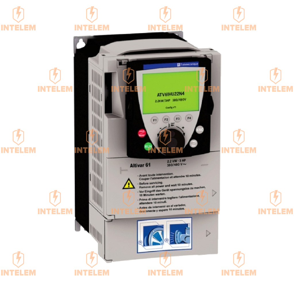 VARIADOR DE VELOCIDAD 2.2KW 3HP 380-480VCA IP20 SCHNEIDER ELECTRIC