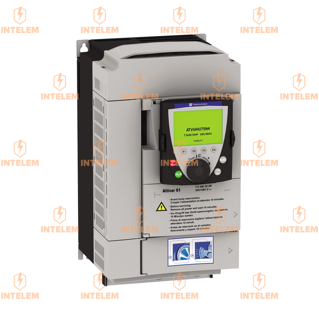 VARIADOR DE VELOCIDAD 5.5KW (7.5HP) 240VCA MONOFÁSICO EMC IP20 ALTIVAR 61 SCHNEIDER ELECTRIC