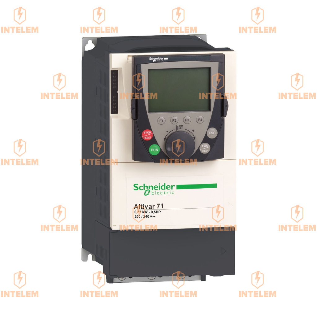 VARIADOR DE VELOCIDAD 0.75KW (1HP) 240VCA ALTIVAR 71 CON FILTRO EMC Y TERMINAL GRÁFICO SCHNEIDER ELECTRIC