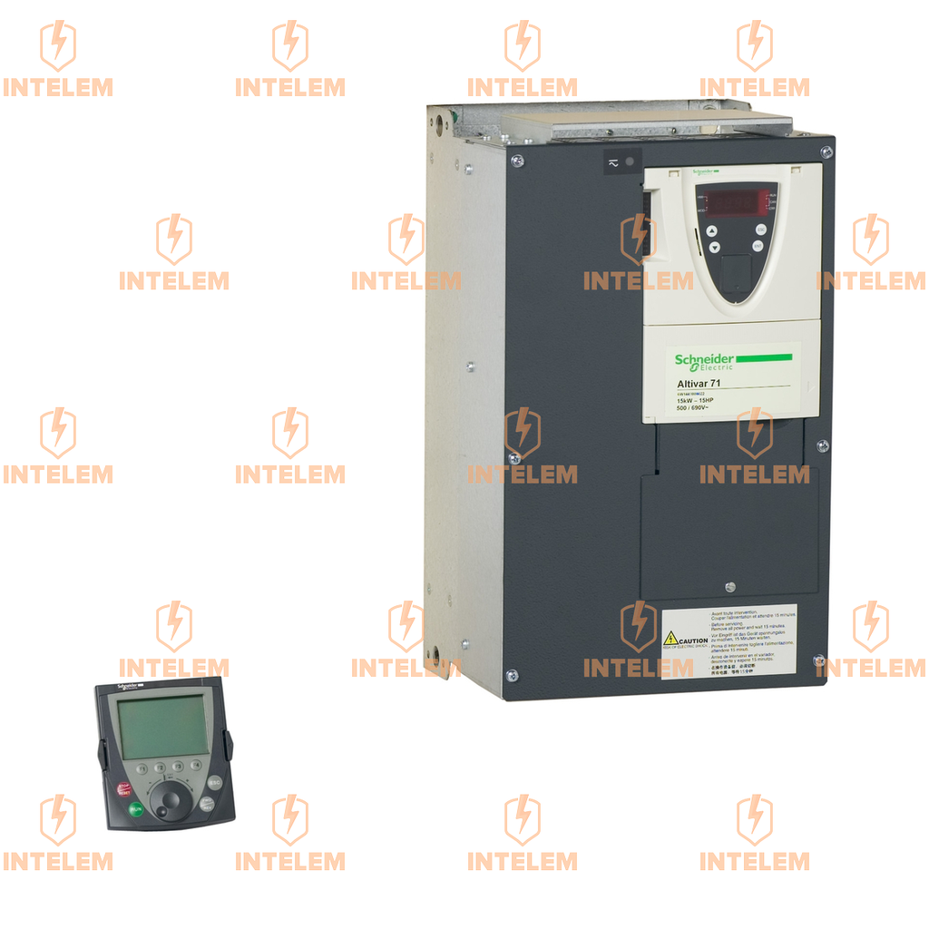 ATV71HD15Y VARIADOR DE VELOCIDAD 15KW 690VCA CON FILTRO EMC Y TERMINAL GRÁFICO SCHNEIDER ELECTRIC