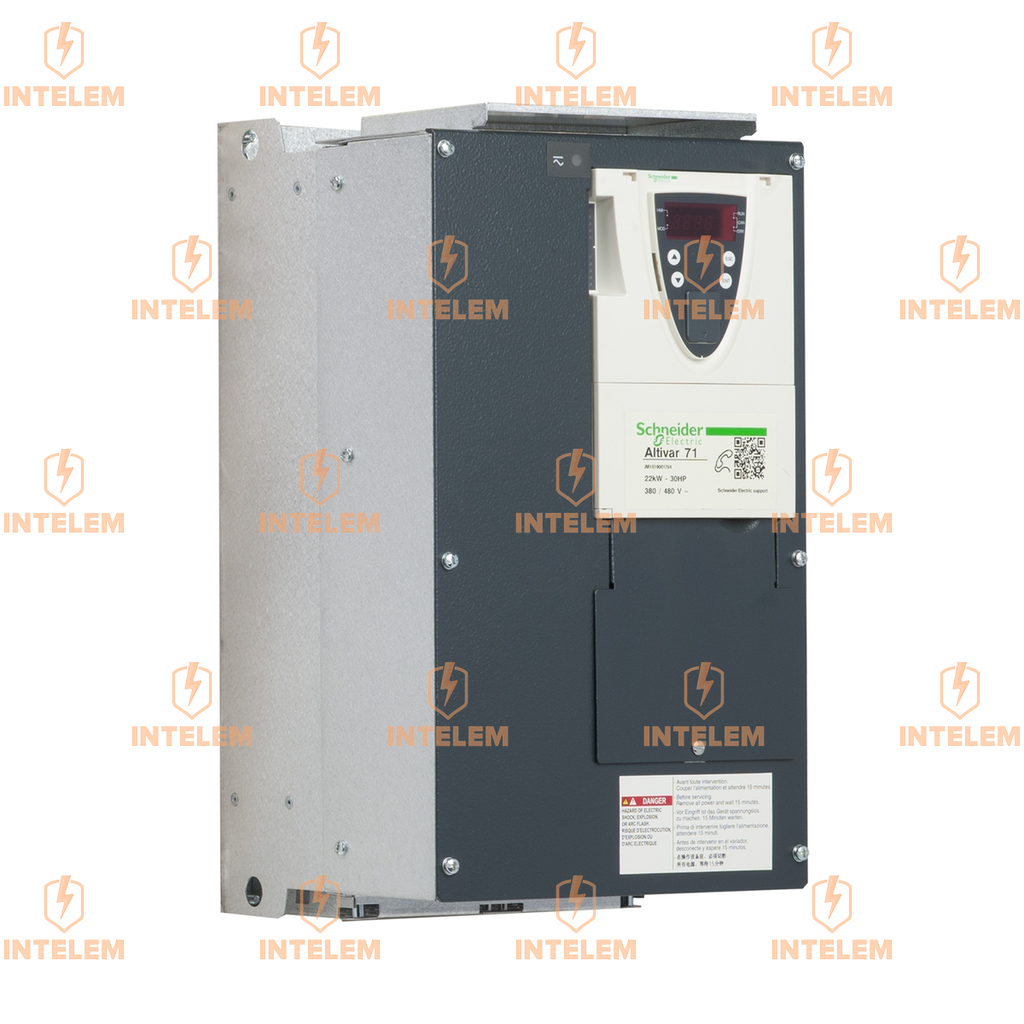 VARIADOR DE VELOCIDAD 22KW 30HP 480VCA CON FILTRO EMC Y TERMINAL GRÁFICO SCHNEIDER ELECTRIC