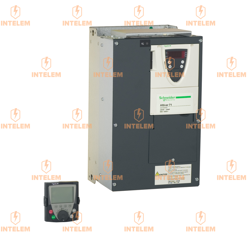 ATV71HD22Y VARIADOR DE VELOCIDAD 22KW 690VCA CON FILTRO EMC Y TERMINAL GRÁFICO SCHNEIDER ELECTRIC