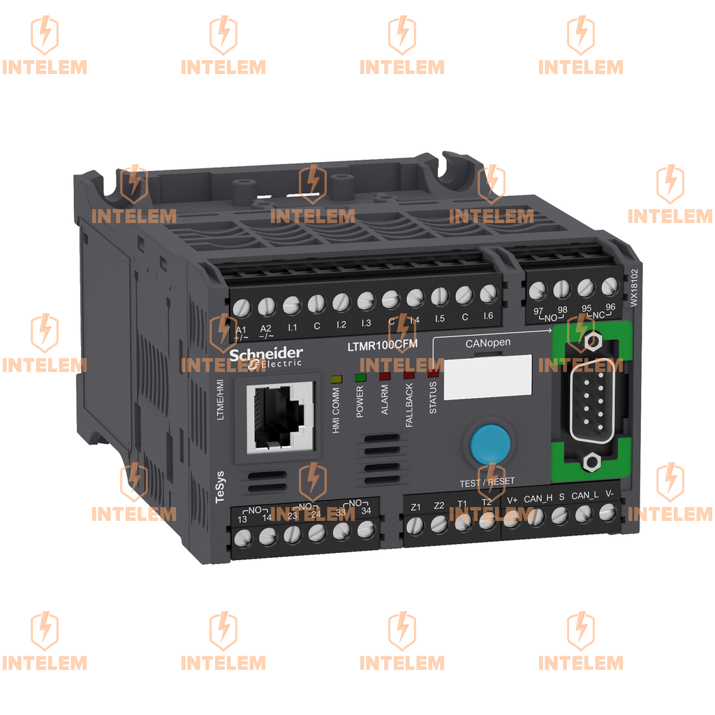 LTMR100CFM CONTROLADOR DE MOTOR TESYS T CANOPEN 5-100A 100-240VCA 6ENTRADAS LÓGICAS 3SALIDAS RELÉ SCHNEIDER ELECTRIC