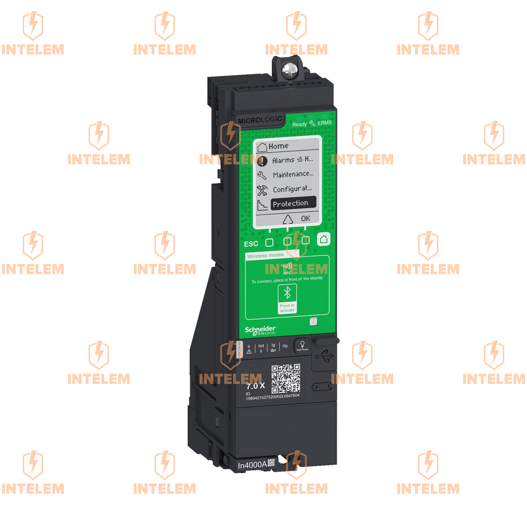 LV847287 UNIDAD DE CONTROL MICROLOGIC 7.0 X P/ INTERRUPTORES AUTOMÁTICOS MASTERPACT MTZ FIJA PROTECCIONES LSIV SCHNEIDER ELECTRIC