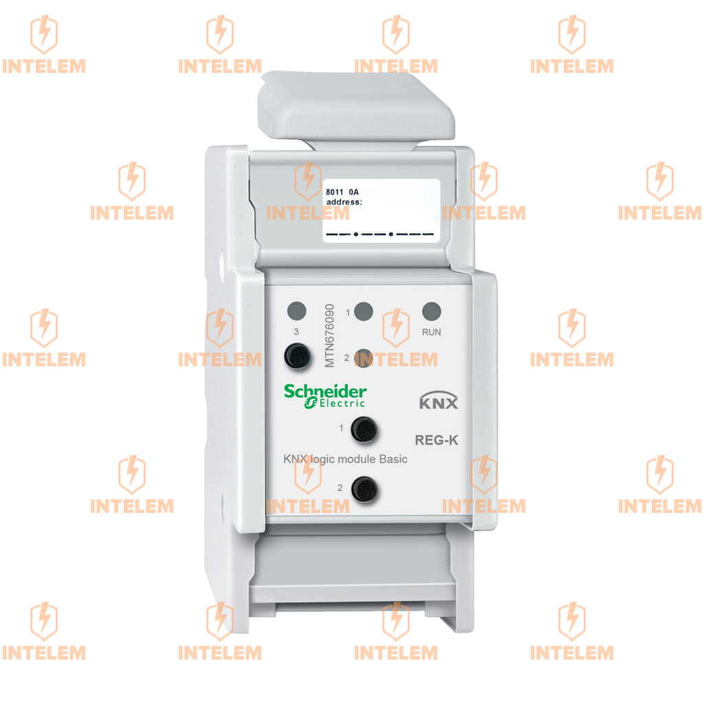 MTN676090 MÓDULO LÓGICO BÁSICO KNX REG-K GRIS CLARO SCHNEIDER ELECTRIC