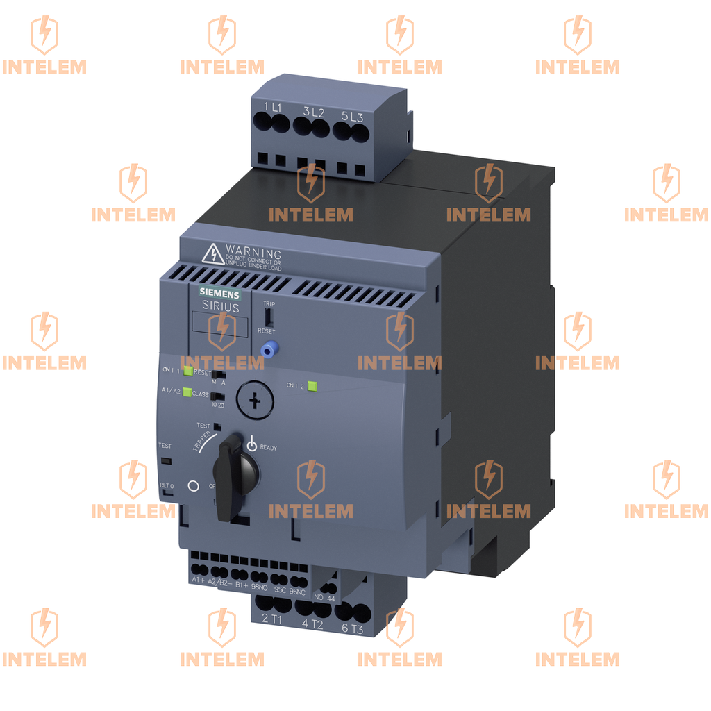 3RA62502DB32 ARRANCADOR INVERSOR COMPACTO 690VCA 24VCA/CC 3-12A IP20 CONEXIÓN RESORTE SIEMENS
