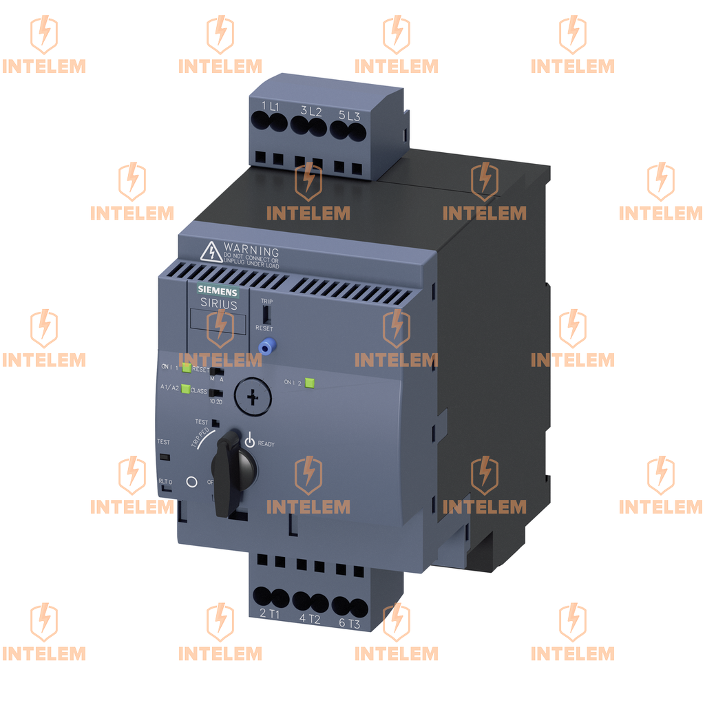 ARRANCADOR INVERSOR COMPACTO 690VCA 24VCA/VCC 3-12A IP20 CONEXIÓN RESORTE SIEMENS