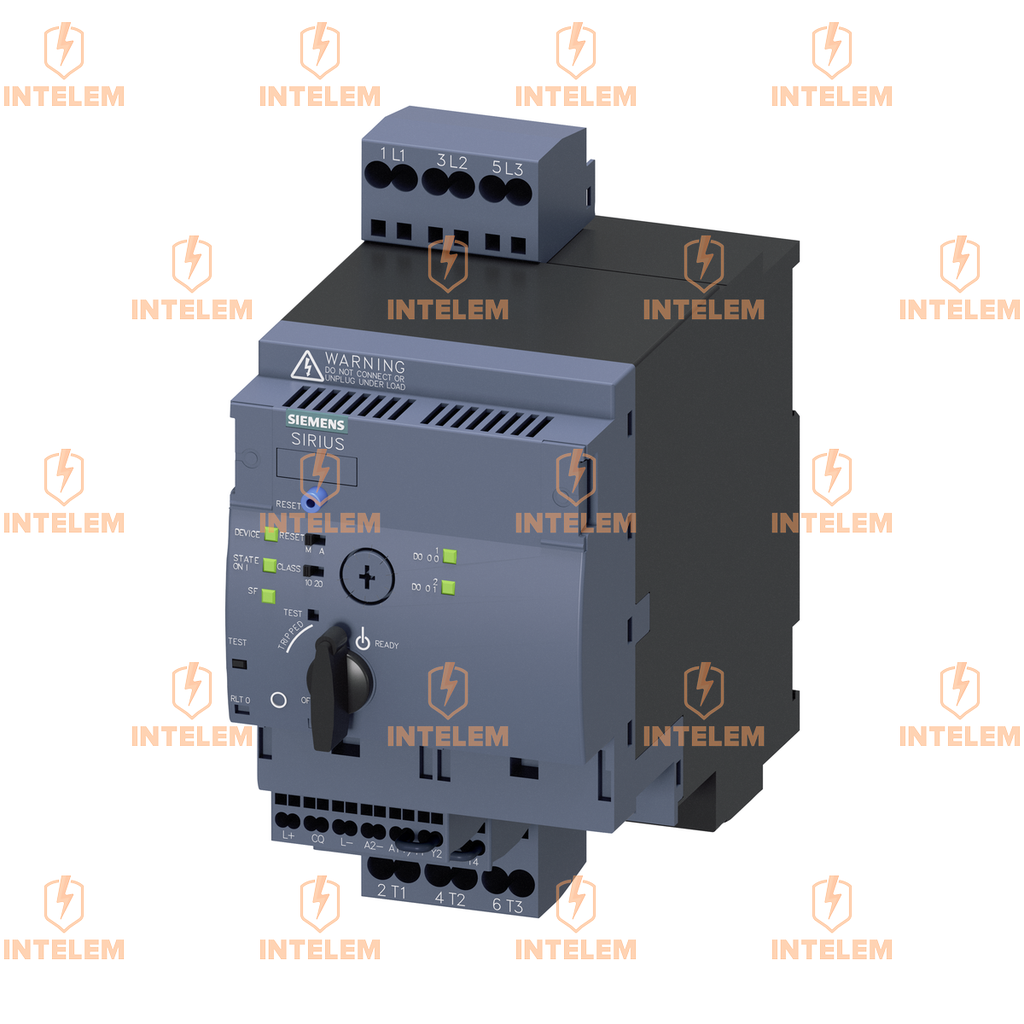3RA65002EB42 ARRANCADOR INVERSOR COMPACTO IO-LINK 400VCA 24VCC 8-32A IP20 CONEXIÓN RESORTE SIRIUS SIEMENS