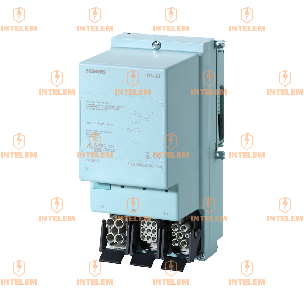 ARRANCADOR INVERSOR ESTÁNDAR ET 200PRO RSE 400VCA 0.9KW 0.15-2.0A CON PROTECCIÓN TRIFÁSICA SIN CONTACTO DE FRENO SIEMENS