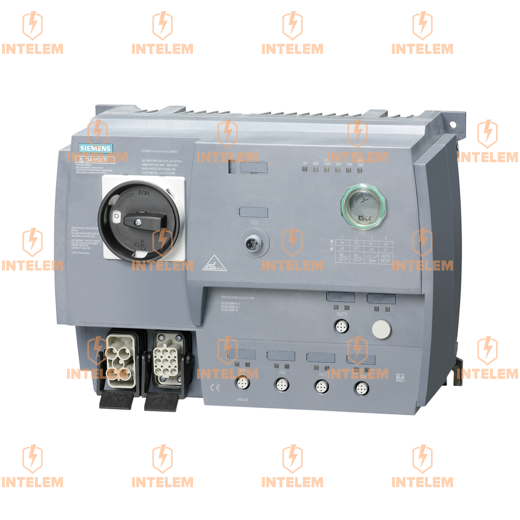 3RK13156NS711AA0 ARRANCADOR DE MOTOR INVERSOR AS-I 4KW 400VCA SIRIUS M200D SIEMENS