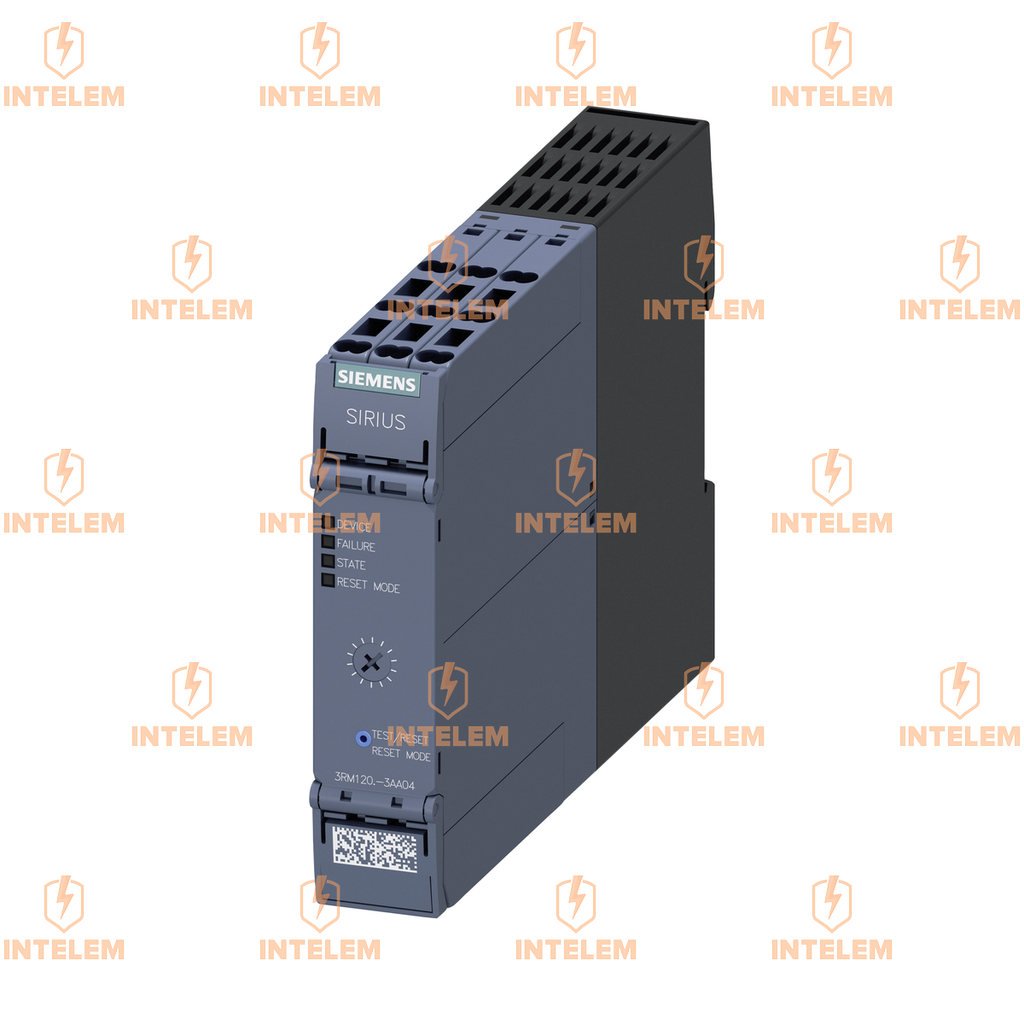 3RM12023AA04 ARRANCADOR INVERSOR DE MOTOR 500V 0.4-2.0A 24VCC CONTROL PUSH-IN BORNE DE TORNILLO SIEMENS