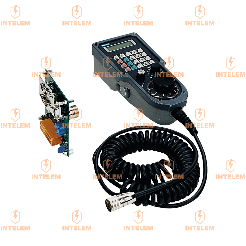 6FX20071AC04 UNIDAD PORTÁTIL SINUMERIK FM NC/840D CABLE ESPIRAL 3.5M 2 CANALES PARADA EMERGENCIA BOTÓN CONFIRMACIÓN 3 ETAPAS SIEMENS
