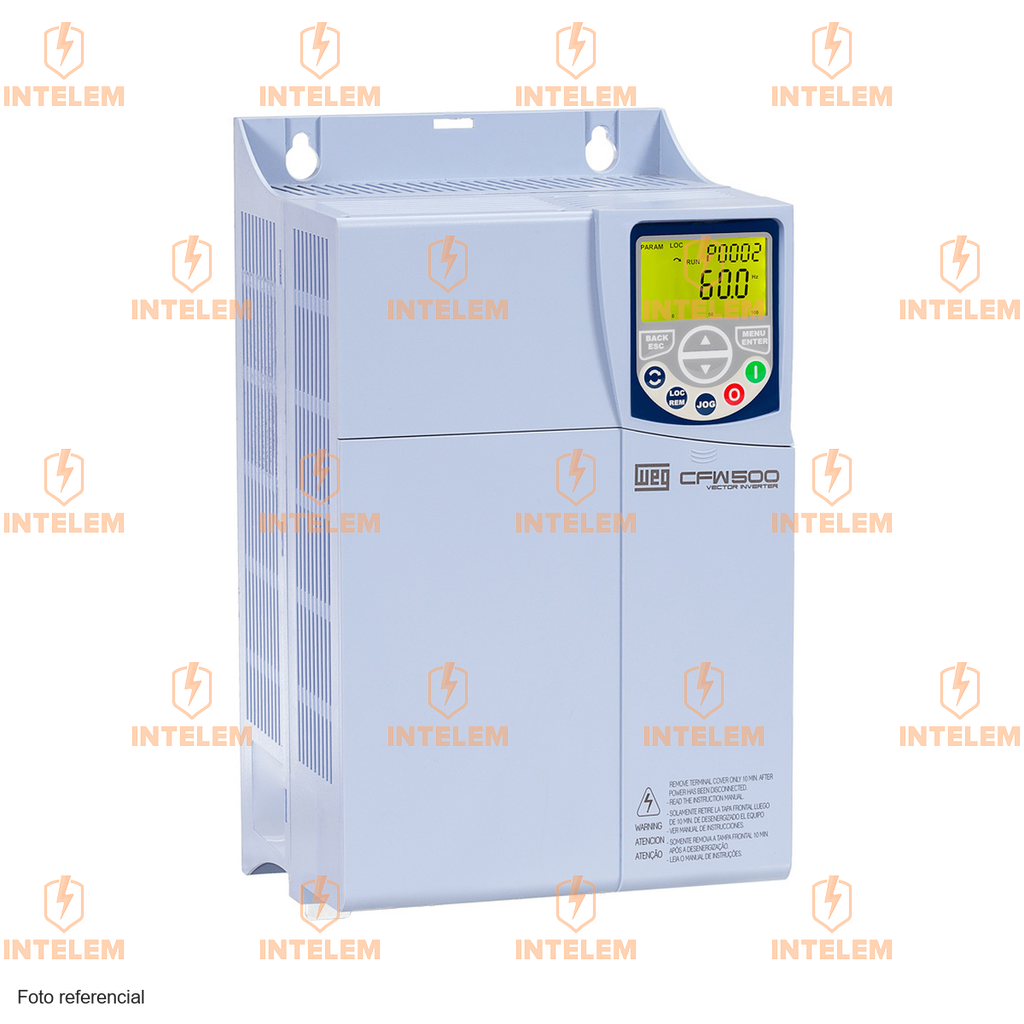 CFW500D31P0T4DB20 VARIADOR DE FRECUENCIA TRIFÁSICO 380-480VCA IP20 WEG