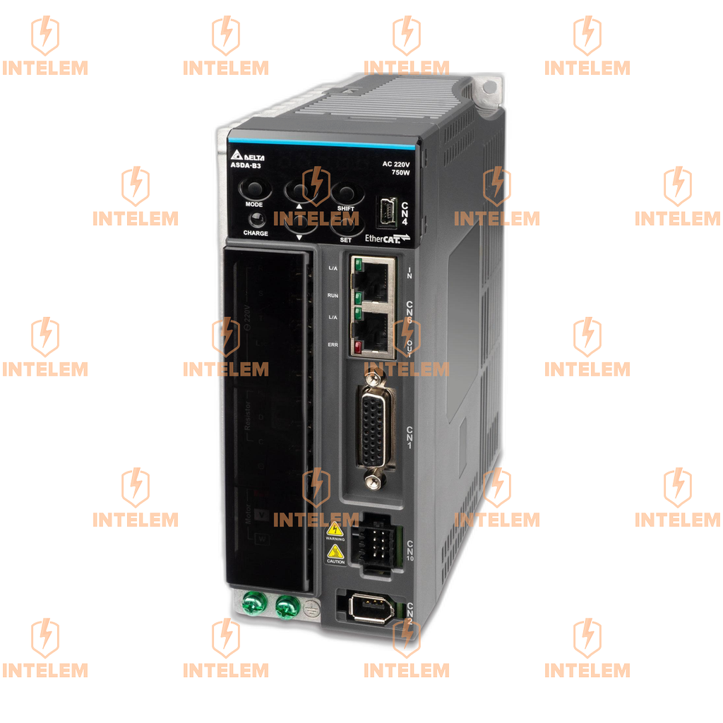 ASD-B3-4543-L SERVODRIVE B3 4.5KW 400V PT PULSE INPUT, PR MODE, RS485, ANALOG CONTROL --DELTA