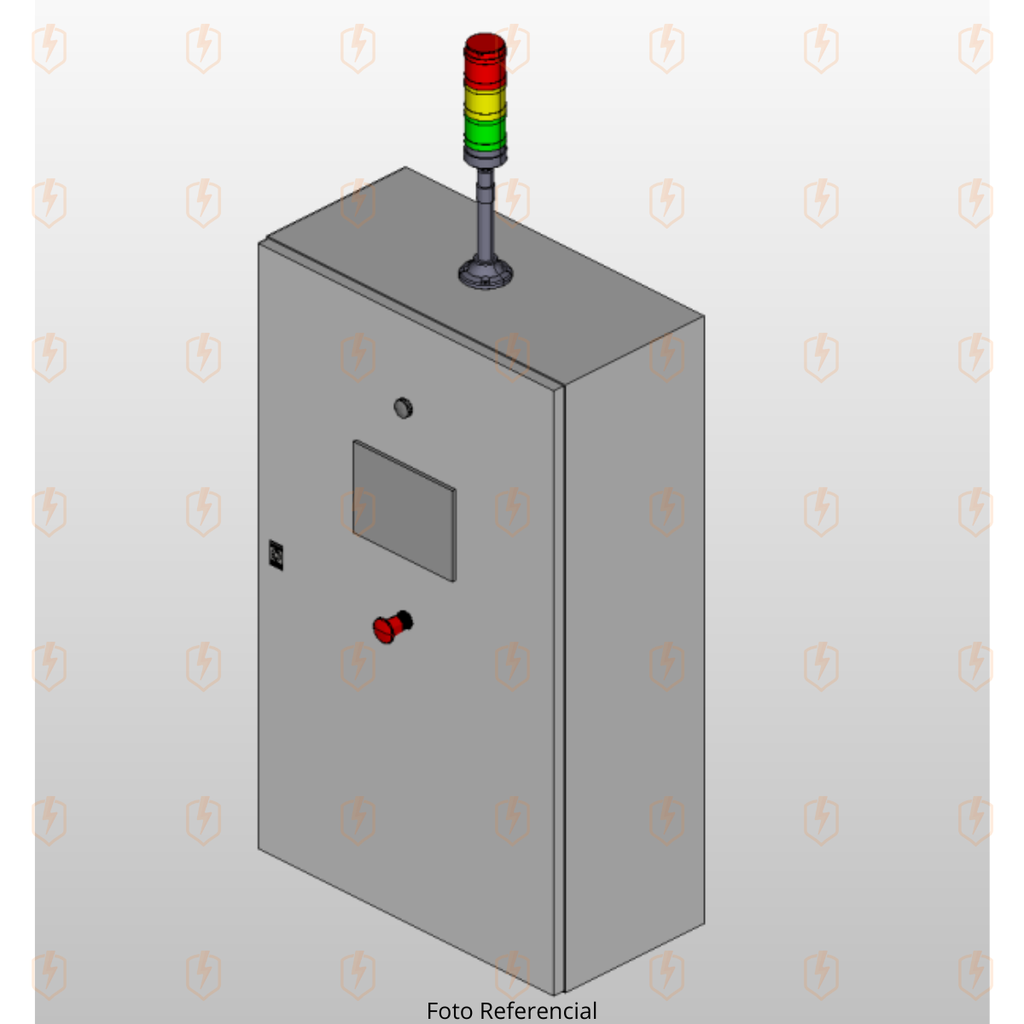 TABLERO DE ALTERNADO DE 3 BOMBAS 7.5HP 5.5KW 380V CON PLC Y HMI WECON