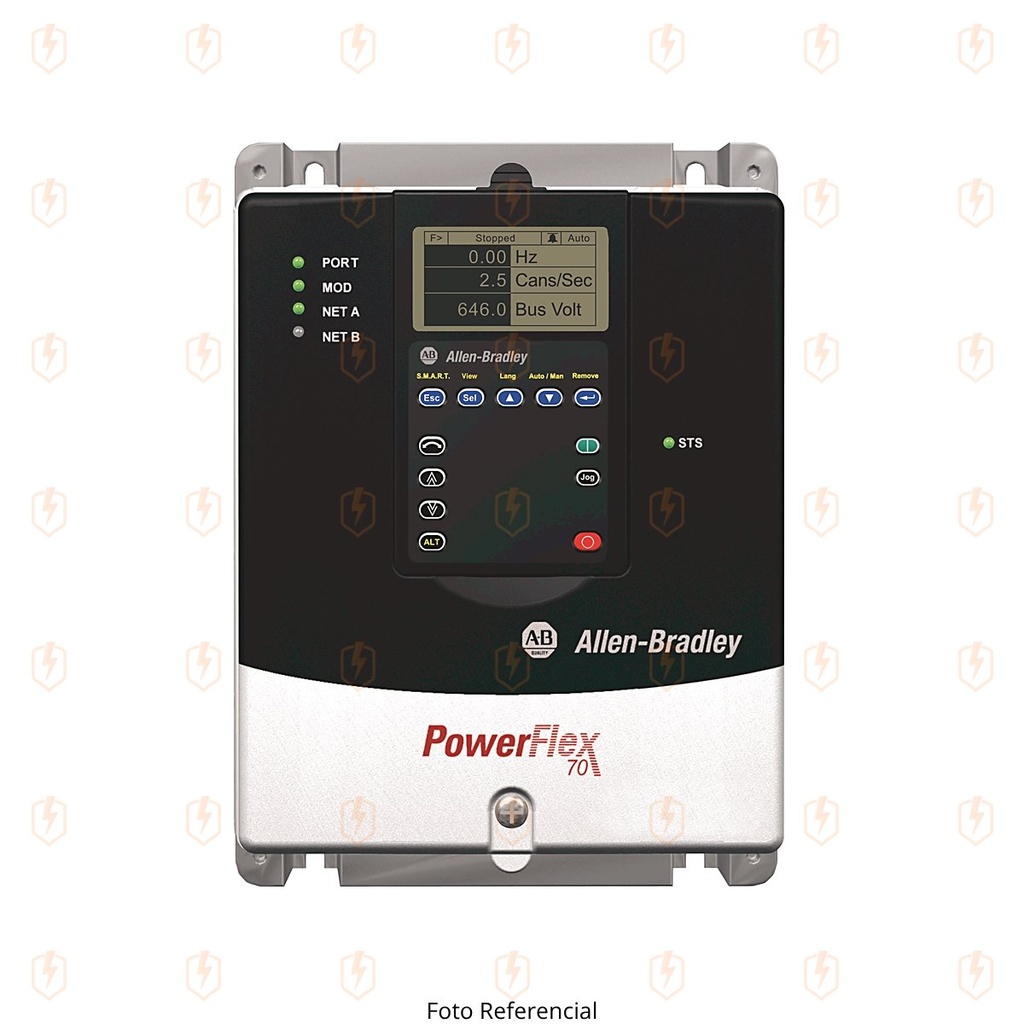 VARIADOR DE CA POWERFLEX 70 5 A A 2.2 KW 20 A
