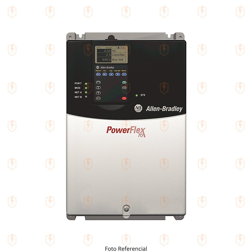 VARIADOR DE CA POWERFLEX 70 43 A A 22 KW 20 A