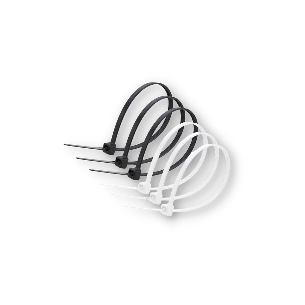 100X2.5MM CINTILLO 6.6 (UL)NEGRO CON UV 100X2.5MM, NYLON --SYS