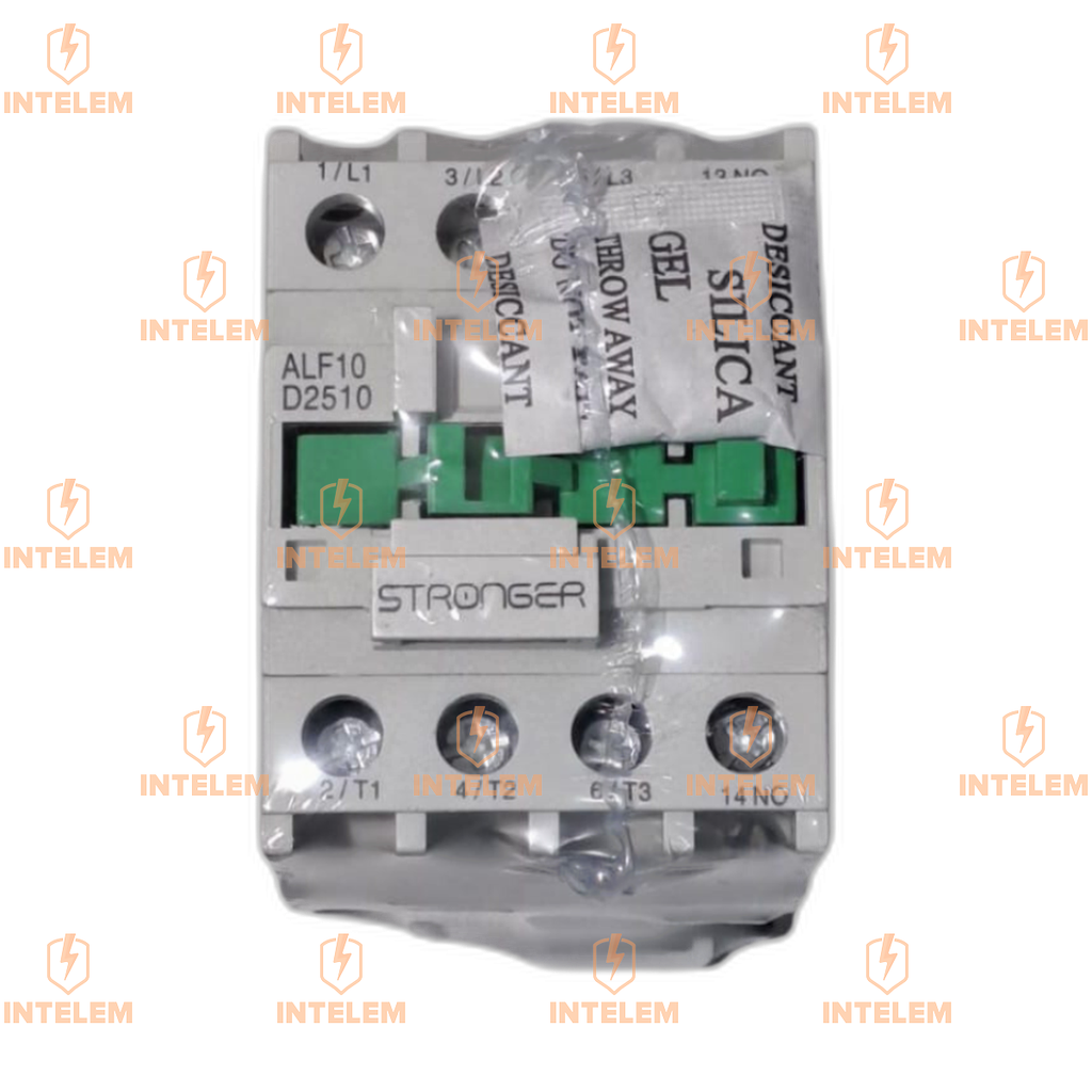 ALF10-D2510 CONTACTOR 3P+1NA, 25A, 220VAC, ALPHA--STRONGER