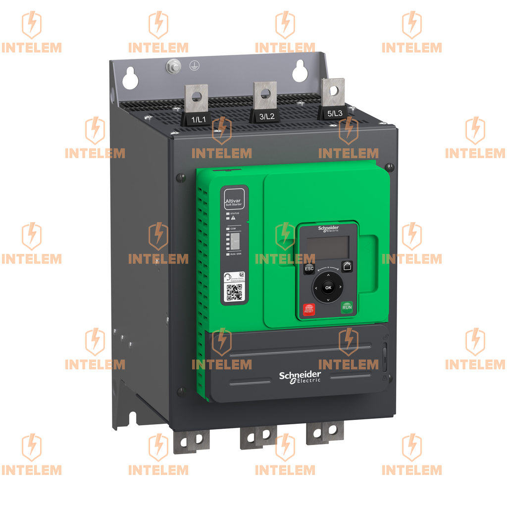 ARRANCADOR SUAVE PROGRESIVO ALTIVAR ATS480, 140A, 208...690 VAC, ALIM. CONTROL 110...230 VAC --SCHNEIDER