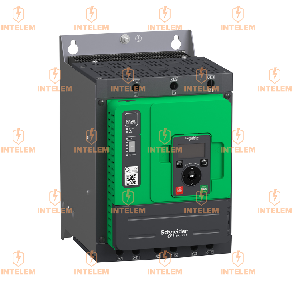 ARRANCADOR PROGRESIVO ALTIVAR ATS480, 88 A, 208...690 V CA, ALIMENTACION DE CONTROL 110...230 VAC --SCHNEIDER