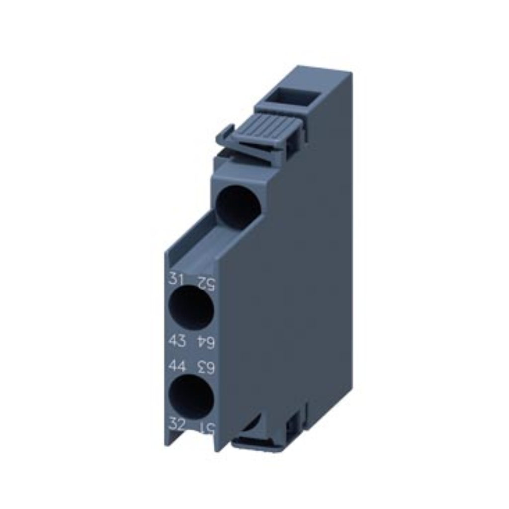 BLOQUE DE CONTACTO AUXILIARLATERAL, 1 NA + 1 NC P/ 3RH2 Y 3RT2 --SIEMENS