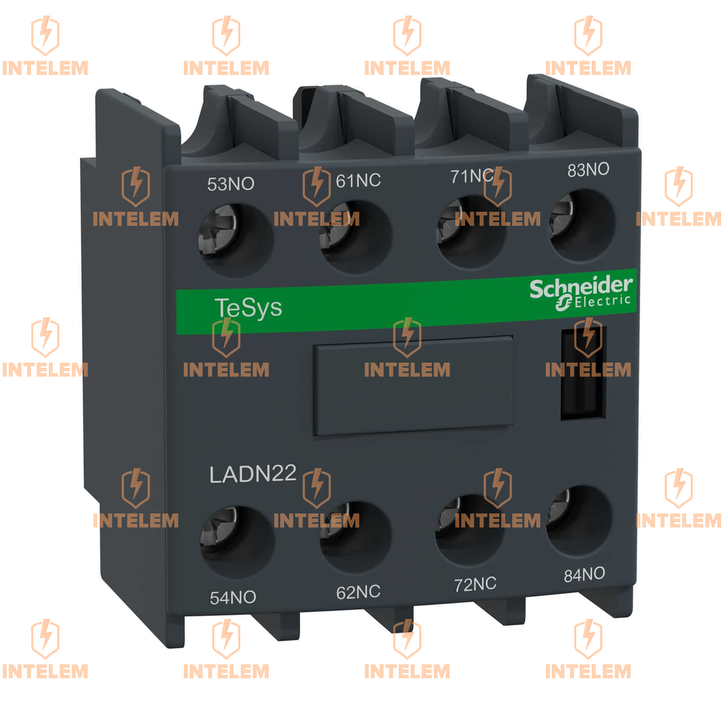 BLOCK CONTACTO AUXILIAR FRONTAL TESYS 2NA+2NC 10A --SCHNEIDER
