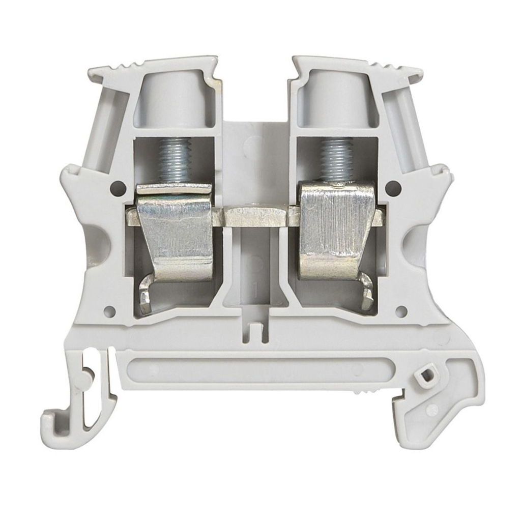 BORNE 10MM2 GRIS, CONEXION TORNILLO, 57A --DEGSON
