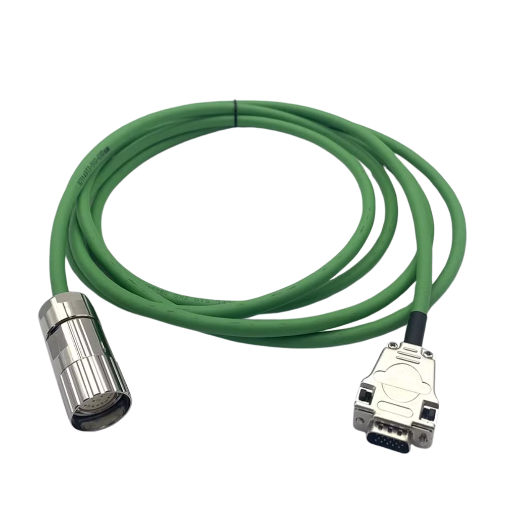 CABLE RESOLVER M23 12PIN HEMBRA, DB15 MACHO, 5 METROS P/ SERVOMOTOR BAUMULLER