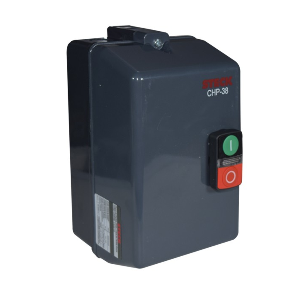 CHP38BOX CAJA VACIA PARA ARRANCADOR CHP38 230V SK1(9 - 32A) PLASTICO--STECK