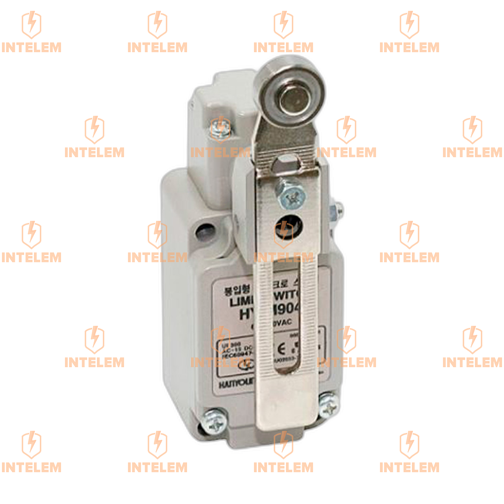HY-M904 INTERRUPTOR DE LIMITE, FIN DE CARRERA, ROLDANA, PALANCA REGULABLE