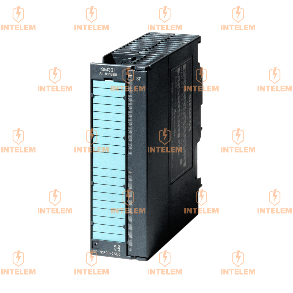 SIMATIC S7-300, MODULO DE ENTRADAS ANALOGICAS SM 331, AISLADO, 8 AI, RESLOL. 9/12/14 bits, U/I/TERMOPAR/RESITENCIA, 1X20 POLOS --SIEMENS