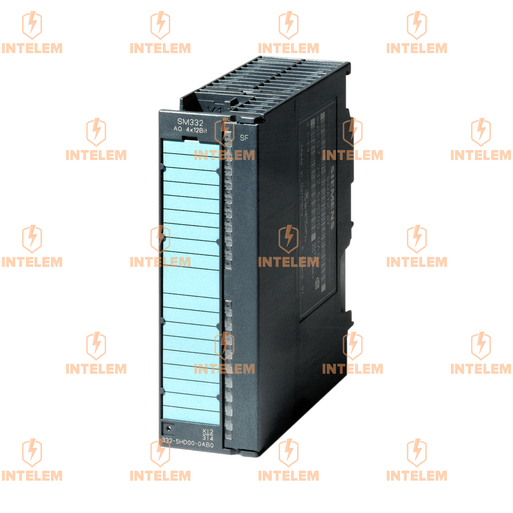 SIMATIC S7-300, MODULO DE SALIDAS ANALOGICAS SM 332, AISLADO, 8 AO, U/I; RESOL. 11/12 bits, 40 POLOS --SIEMENS
