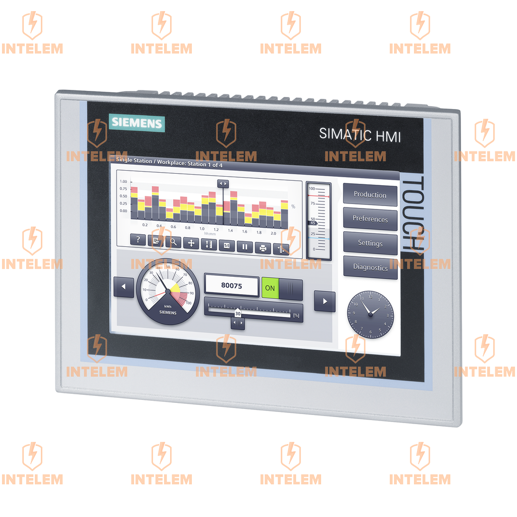 6AV2124-0GC01-0AX0 PANTALLA HMI TACTIL LCD TFT 7" 24VDC PROFINET TP700 COMFORT 6AV21240GC010AX0 SIEMENS