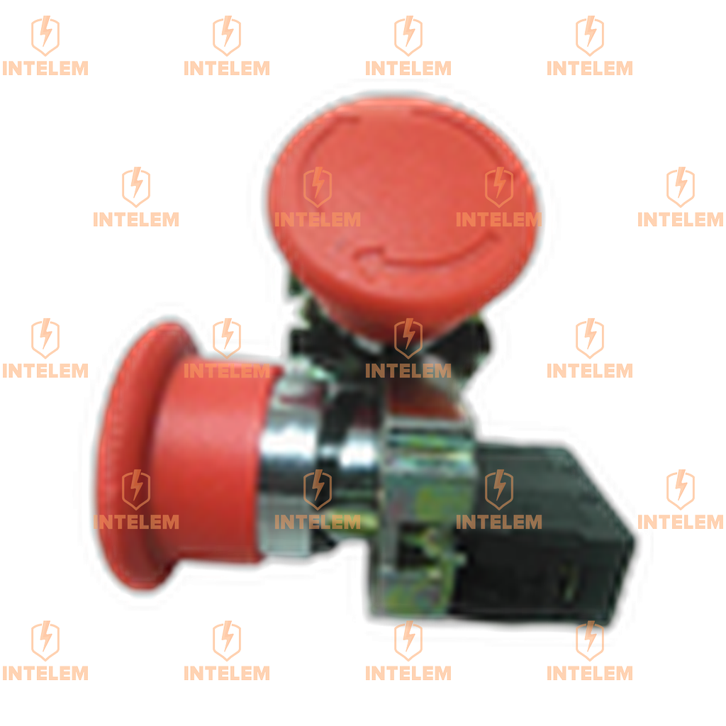 NP2-BS542 PULSADOR PARADA DE EMERGENCIA, METAL, Ø22MM, HONGO 40MM, 1NC --CHINT