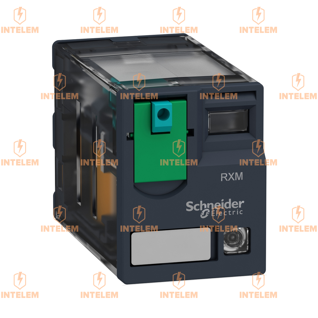 RELE EN MINIATURA PLUG-IN- ZELIO RXM - 2 C / S - 24VDC - 12 A - CON LED