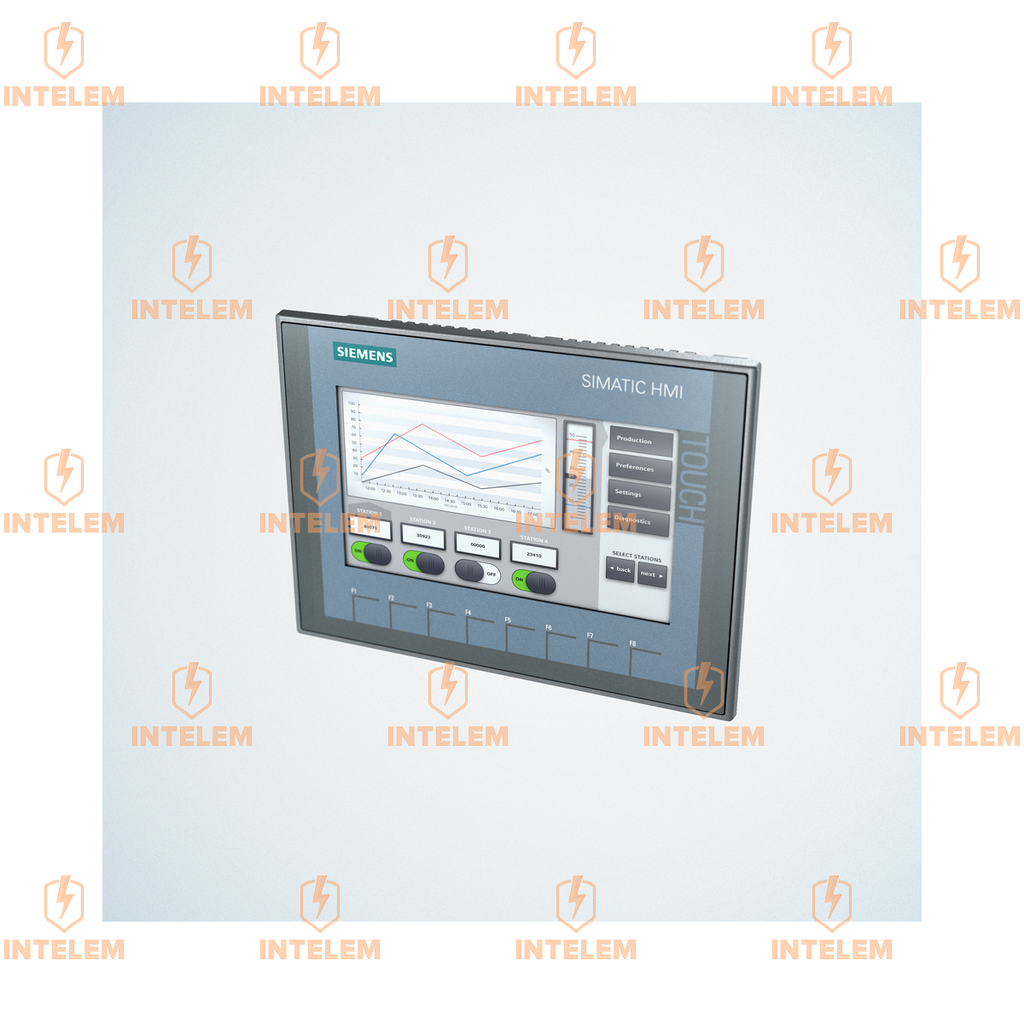 SIMATIC HMI, KTP700 BASIC, BASIC PANEL, MANEJO CON TECLADO/TACTIL, PANTALLA TFT DE 7" SIEMENS