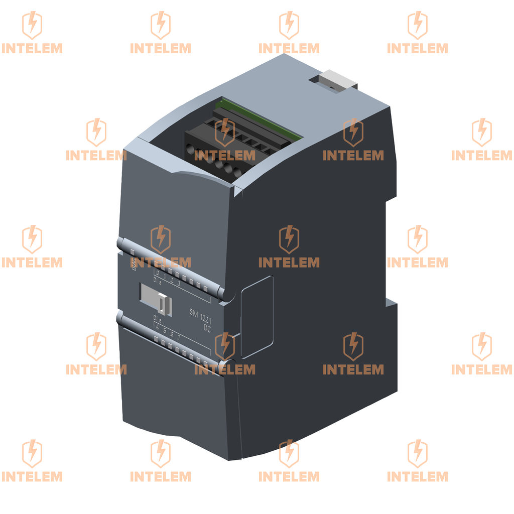 SIMATIC S7-1200, MODULO DE ENTRADAS DIGITALES SM 1221, 8 DI, DC 24V, SINK/SOURCE SIEMENS