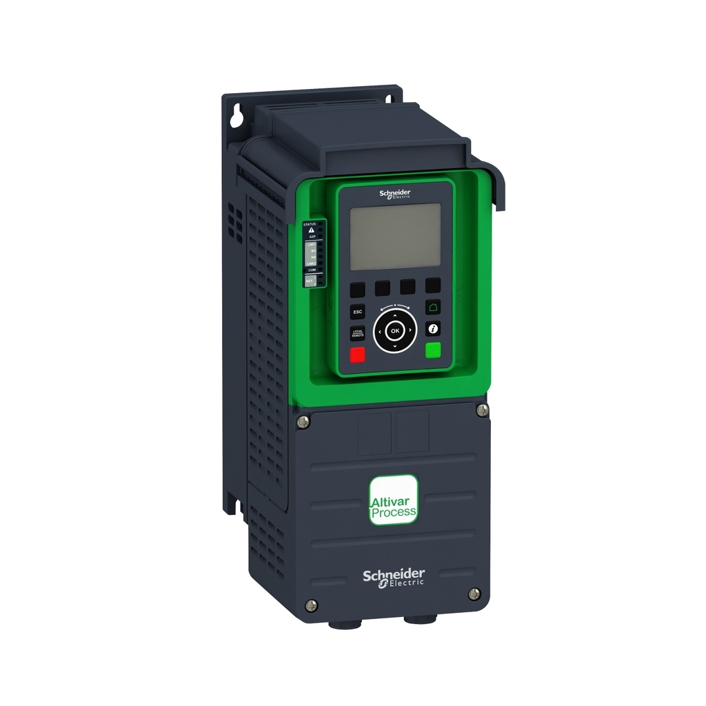 VARIADOR DE VELOCIDAD, ALTIVAR PROCESS ATV900, ATV930, 5,5 KW, 400/480 V, CON UNIDAD DE FRENADO, IP21--SCHNEIDER